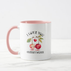 I Love You Cherry Much Valentines Day Mug