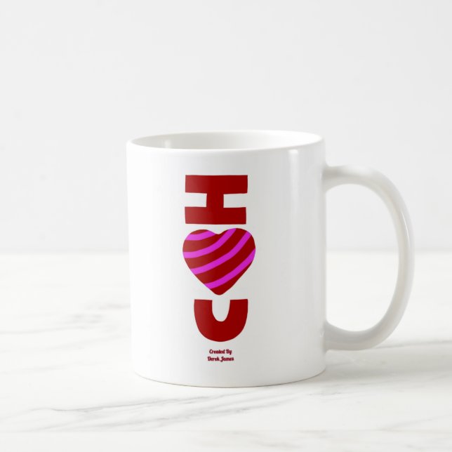 I Love You Coffee Mug (Right)