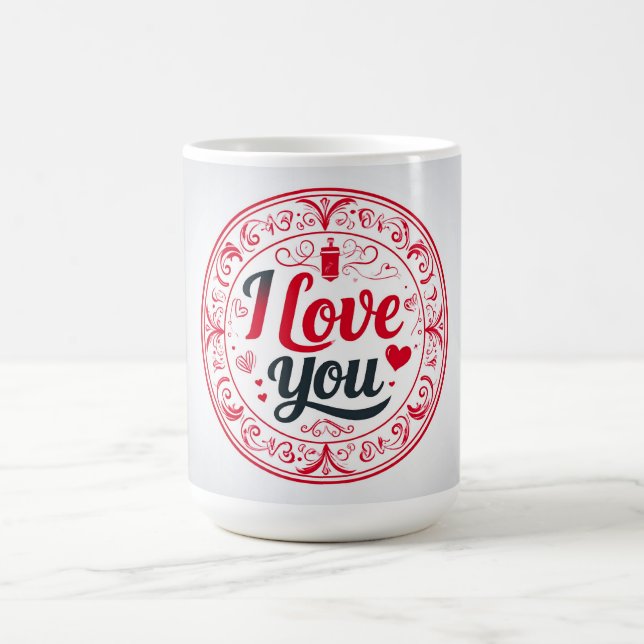 I Love You Coffee Mug (Center)