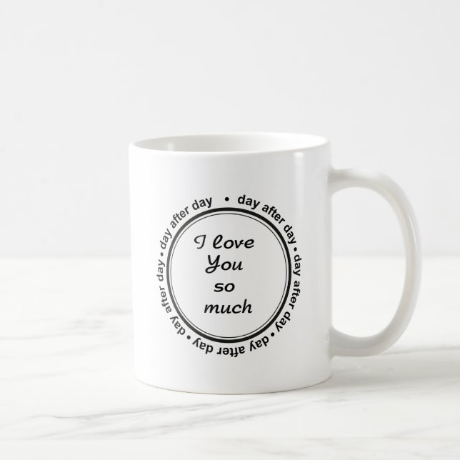 I love you coffee mug (Right)