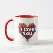 I Love You Coffee Mugs