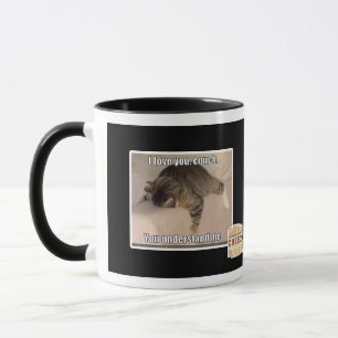 I love you, couch. mug