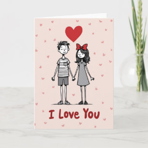 I Love You Couple Card