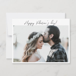 I love you Couple Photo Valentine's Day Card