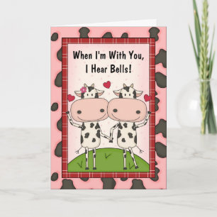 I Love You - Cows Card