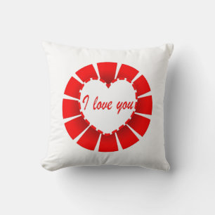 I love you cushion