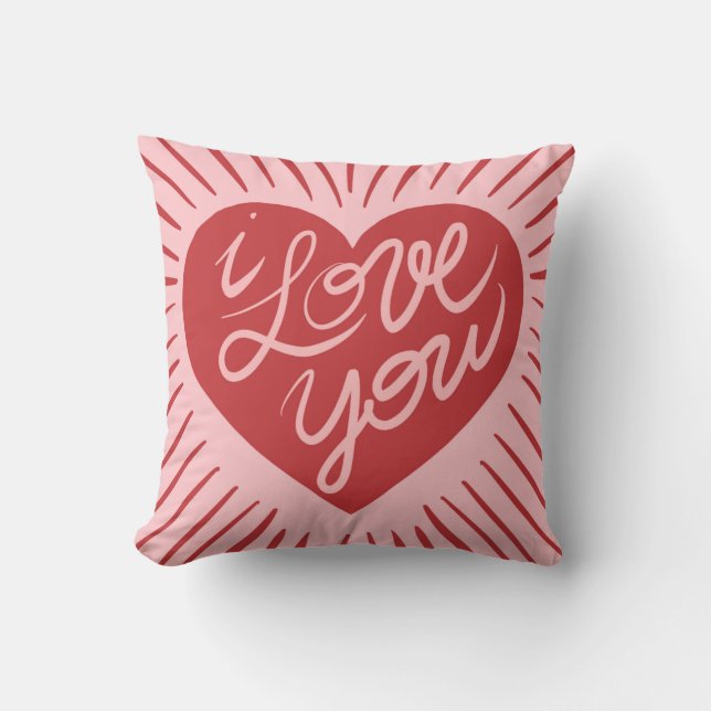 I love You Cushion (Front)