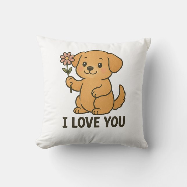 I Love You  Cushion (Front)