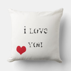 I love you cushion
