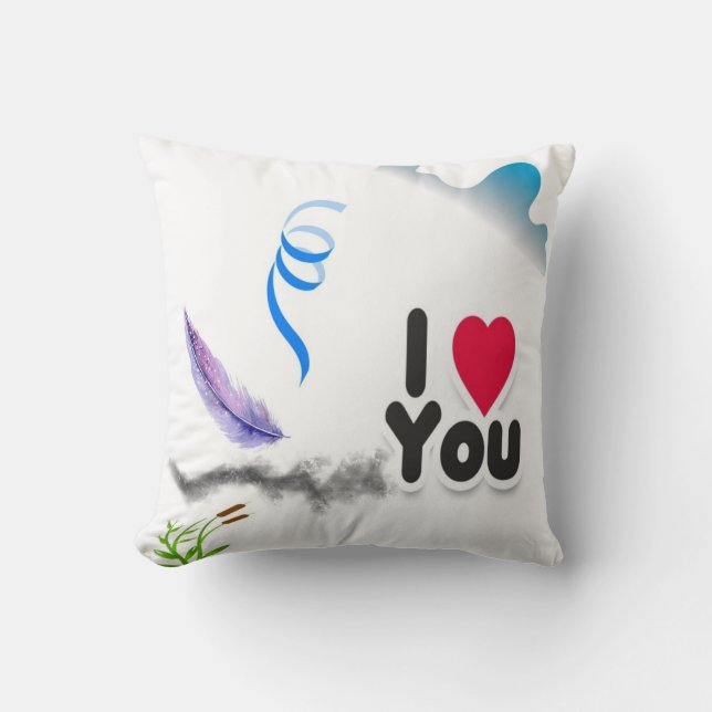 I love you cushion (Front)