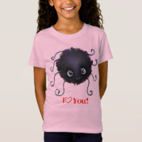 "I Love You!" Cute Halloween Spider