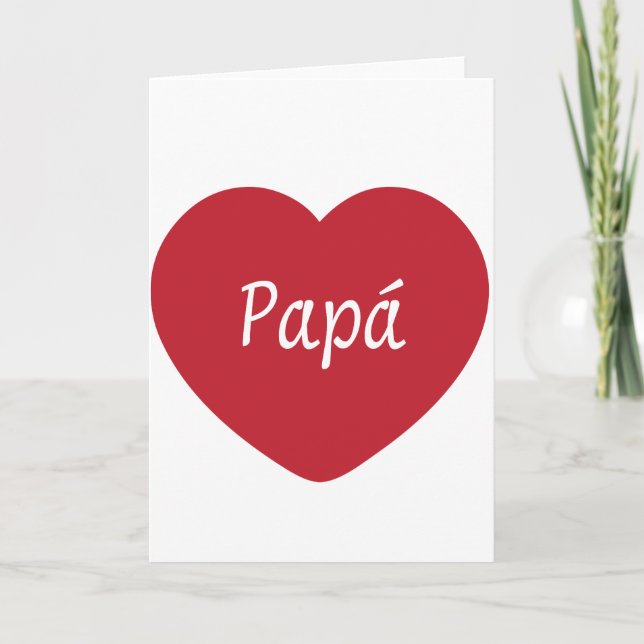 I Love You, Dad Card (Front)