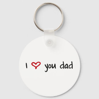 I Love You, Dad Key Ring