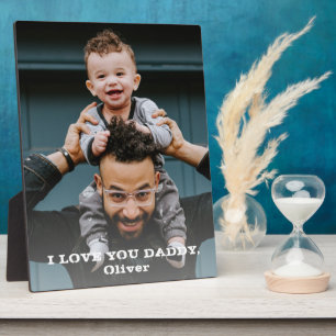 I love you Daddy Father`s Day Full Photo Plaque