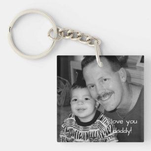 I Love You Daddy Father's Day Key Ring
