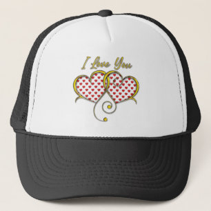 I love You Design Trucker Hat
