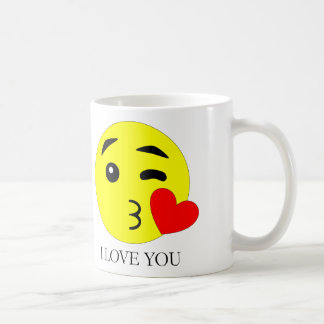 I Love You Emoji Ceramic Mug (11oz)