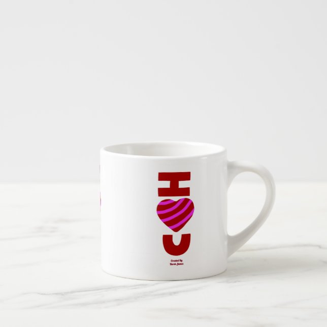 I Love You Espresso Mug (Right)