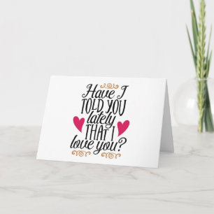 **I LOVE YOU EVERYDAY*** OUR 1st THANKSGIVING Holiday Card