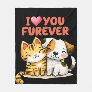 I Love you Fleece Blanket