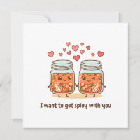 I Love You Flirty Korean Greeting Cute Kimchi
