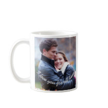 I Love You For All Time! Couple Photo & Message