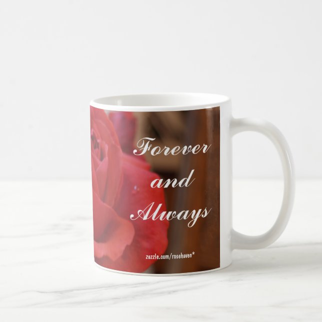 I Love You - Forever Rose Mug (Right)