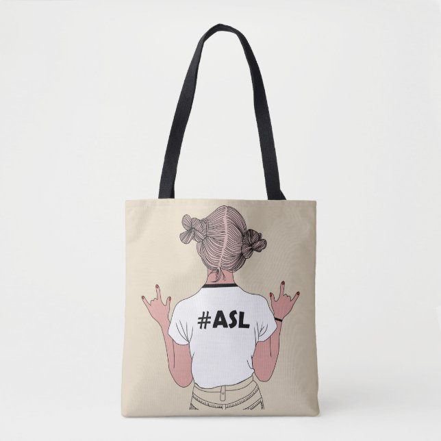 I Love You Friend Tote Bag (Front)