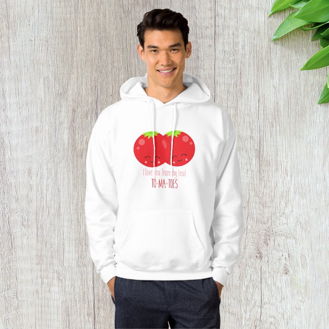 I Love You From My Head Tomatoes Hoodie (Creator Uploaded)