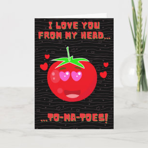 I Love You Funny Valentine Card