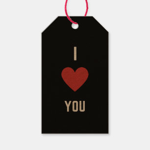 I Love You Gift Tags