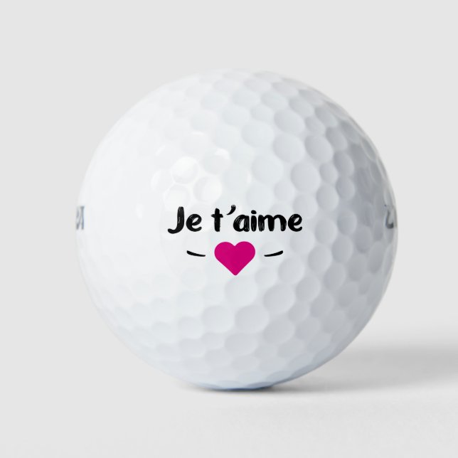 I love you golf balls (Front)