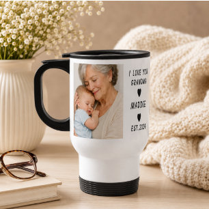 I Love You Grandma Grandparents Day Travel Mug