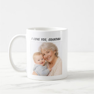 I Love You Grandma Mug   Grandparents Day