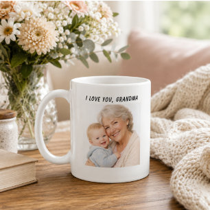I Love You Grandma Mug Grandparents Day
