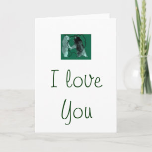 " I Love You" greeting card by Interactive Bear
