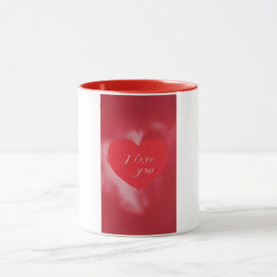 I Love You Heart Mug