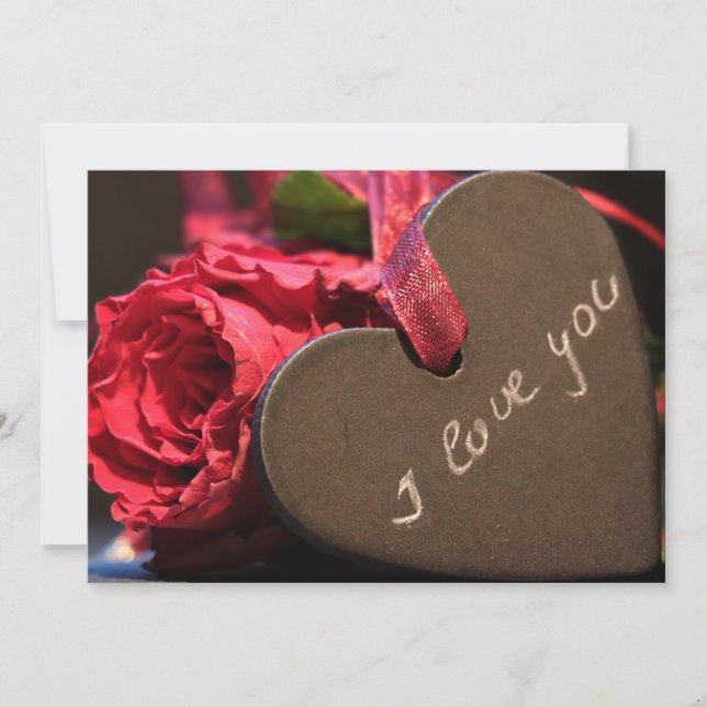 I Love You Holiday Card (Front)