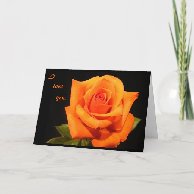 I love you. holiday card (Front)