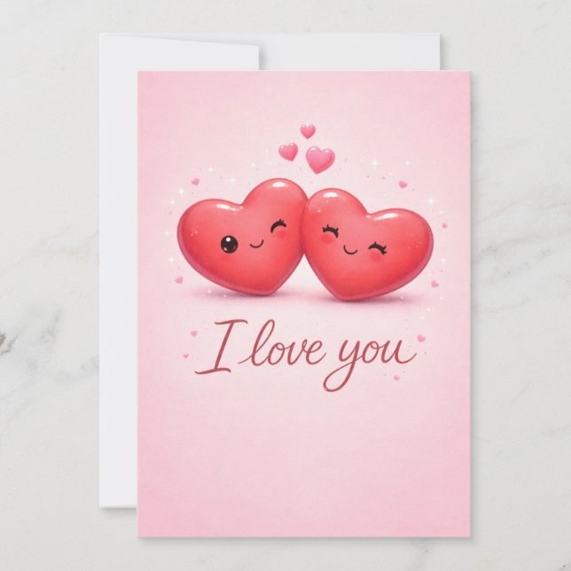 I love you!  holiday card (Front)