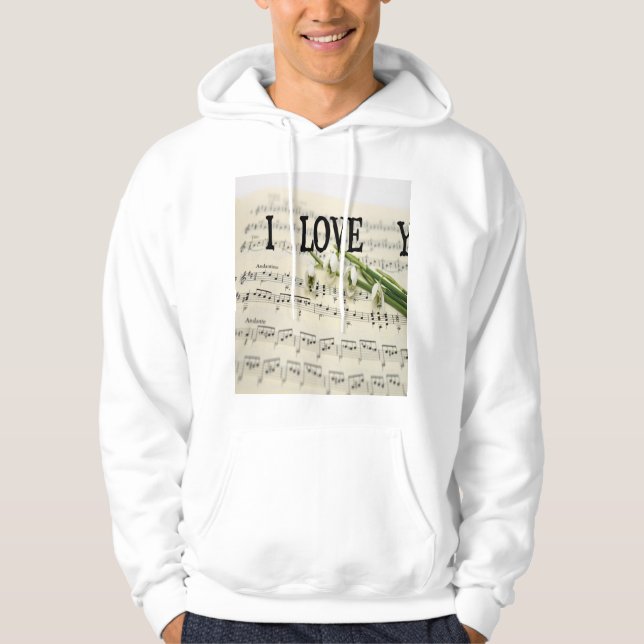I love you hoodie (Front)