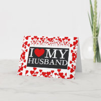"I LOVE YOU" HUSBAND BIRTHDAY