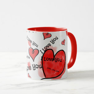 I Love You, I Love You, I Love You Mug