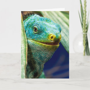 I LOVE YOU IGUANA GREETING CARD