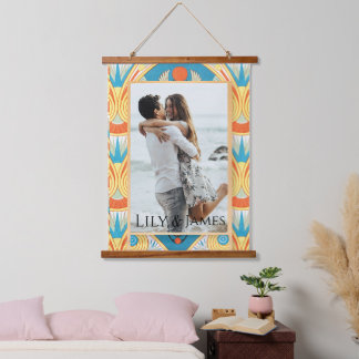 I Love You In Egyptian Hieroglyphics Cartouche Hanging Tapestry