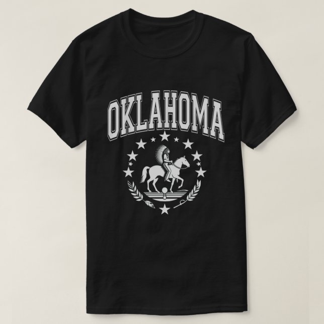 I love you in Oklahoma  T-Shirt (Design Front)