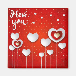 I love you in Red Magnet
