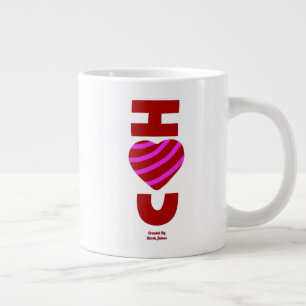 I Love You Jumbo Mug