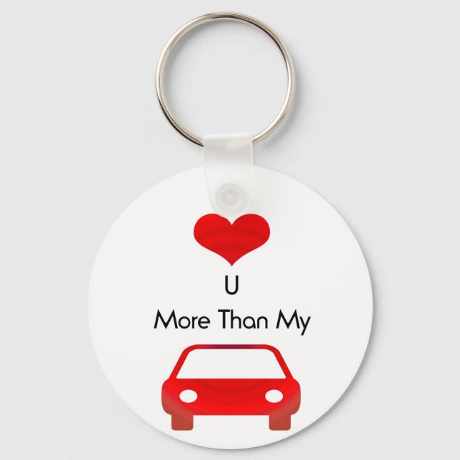 I love you key ring (Front)