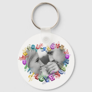 I LOVE YOU KEY RING